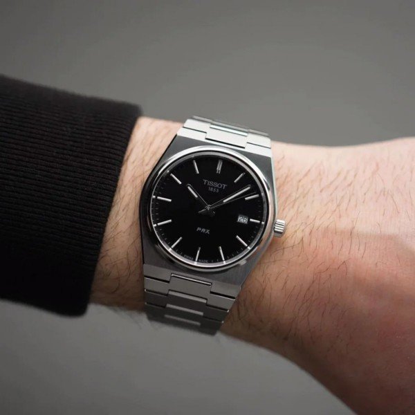 TISSOT PRX POWER METRIC TOP PRIMIUM QUILTY WATCH - Image 2