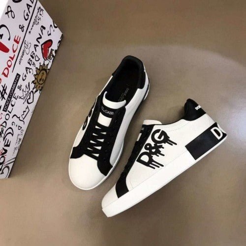 Branded D&G Shoes For Men White - Image 2