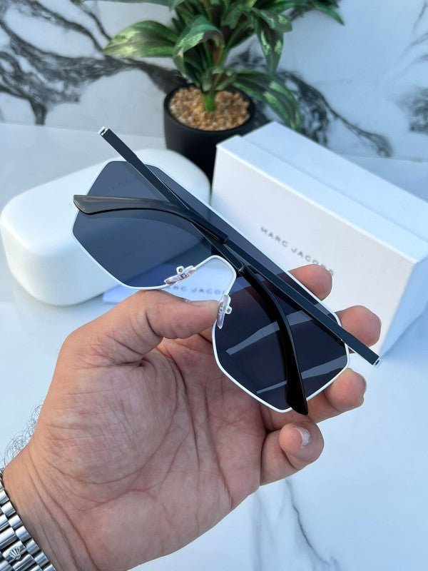 Branded MJ 193 Black White Sunglasses - Image 3