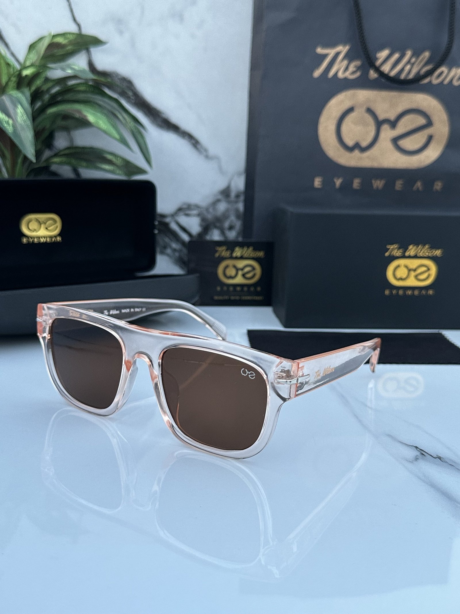 Branded Sunglasses TW 2206 Peach - Image 6