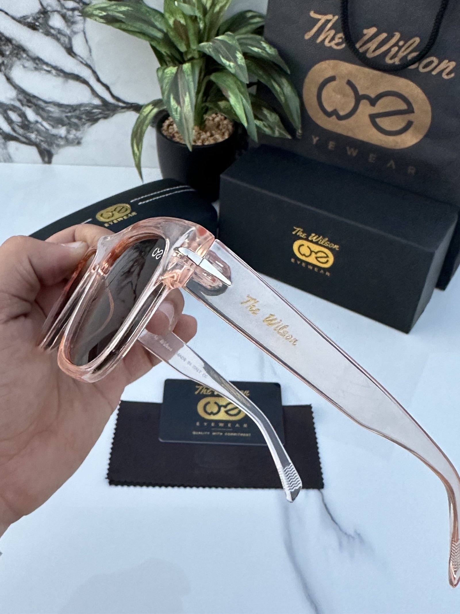 Branded Sunglasses TW 2206 Peach - Image 2