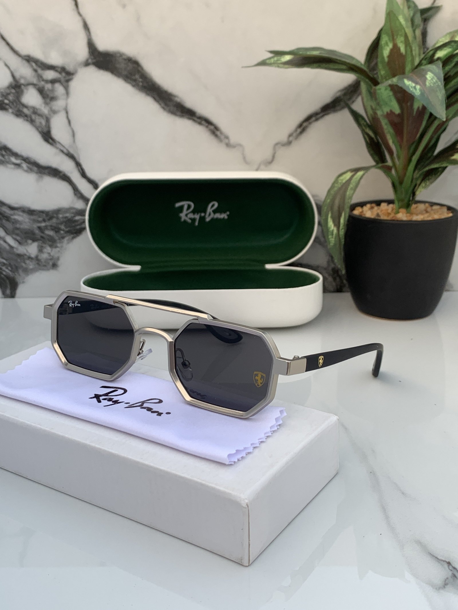 Branded Sunglasses RB silver - Image 5