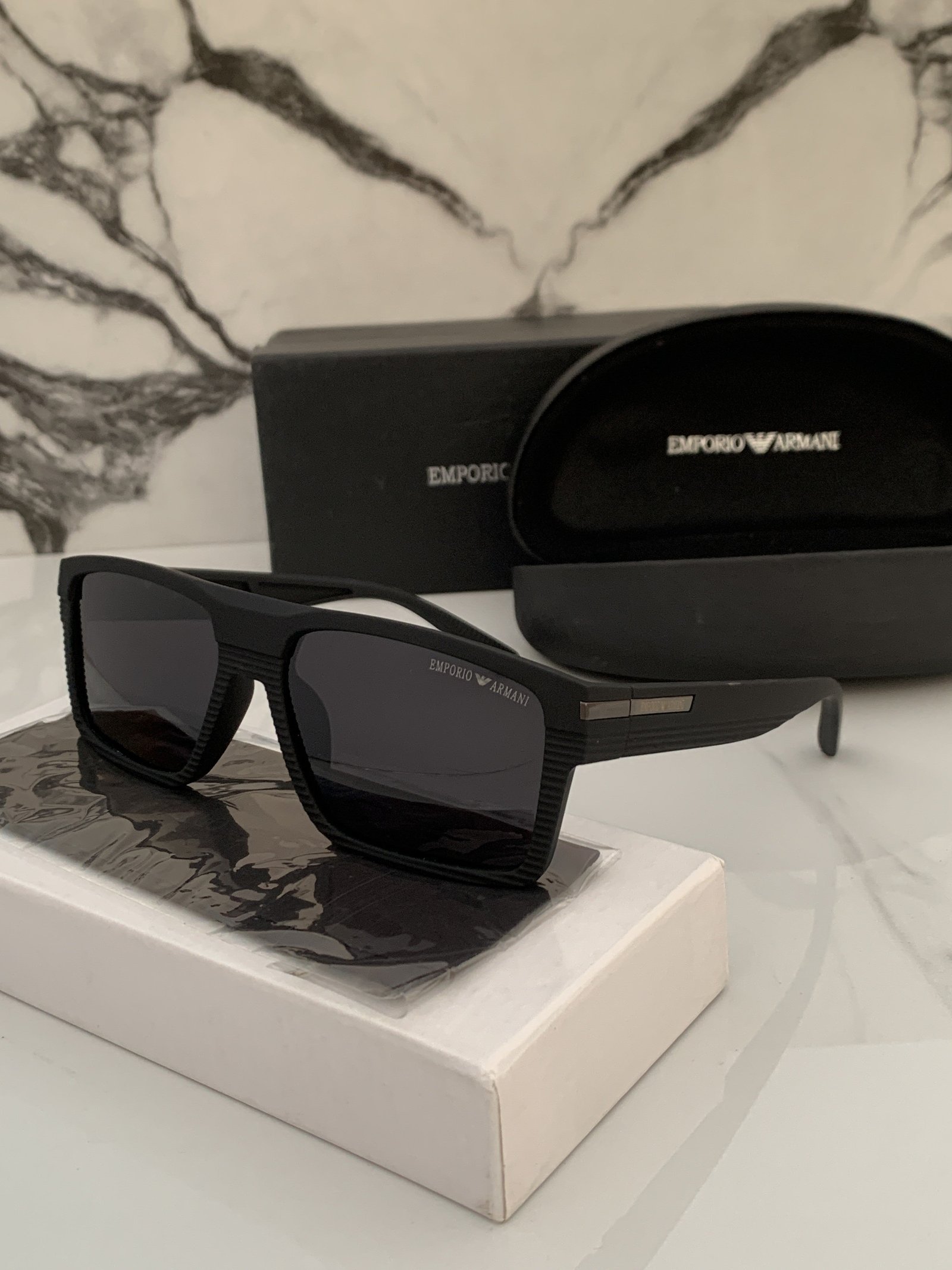Branded Sunglasses EA 4918_fullblack - Image 6