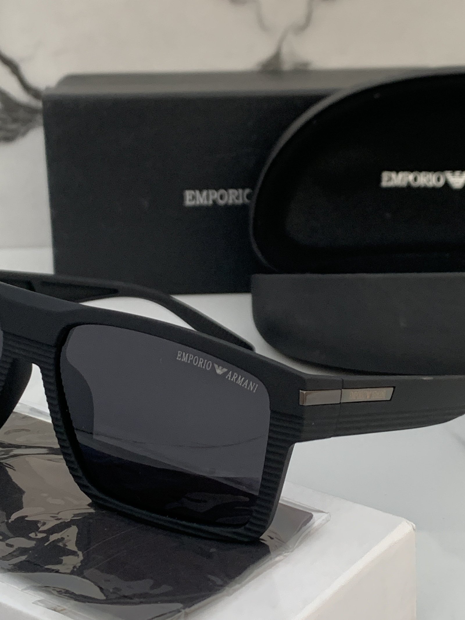 Branded Sunglasses EA 4918_fullblack - Image 5