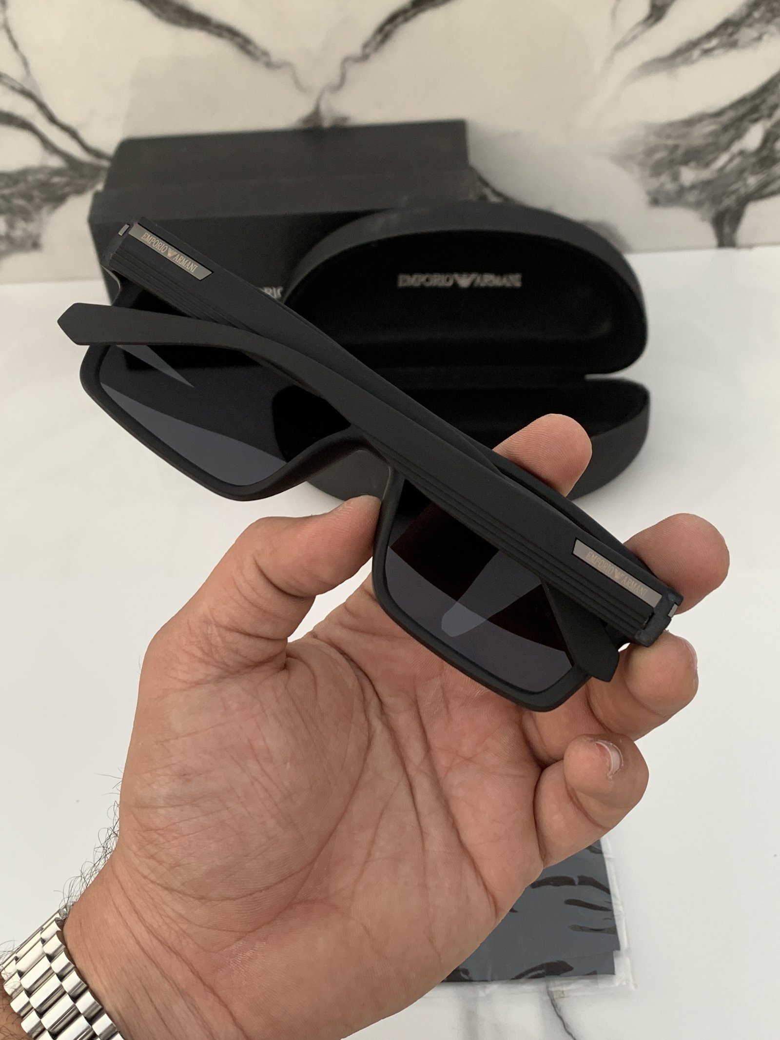 Branded Sunglasses EA 4918_fullblack - Image 2