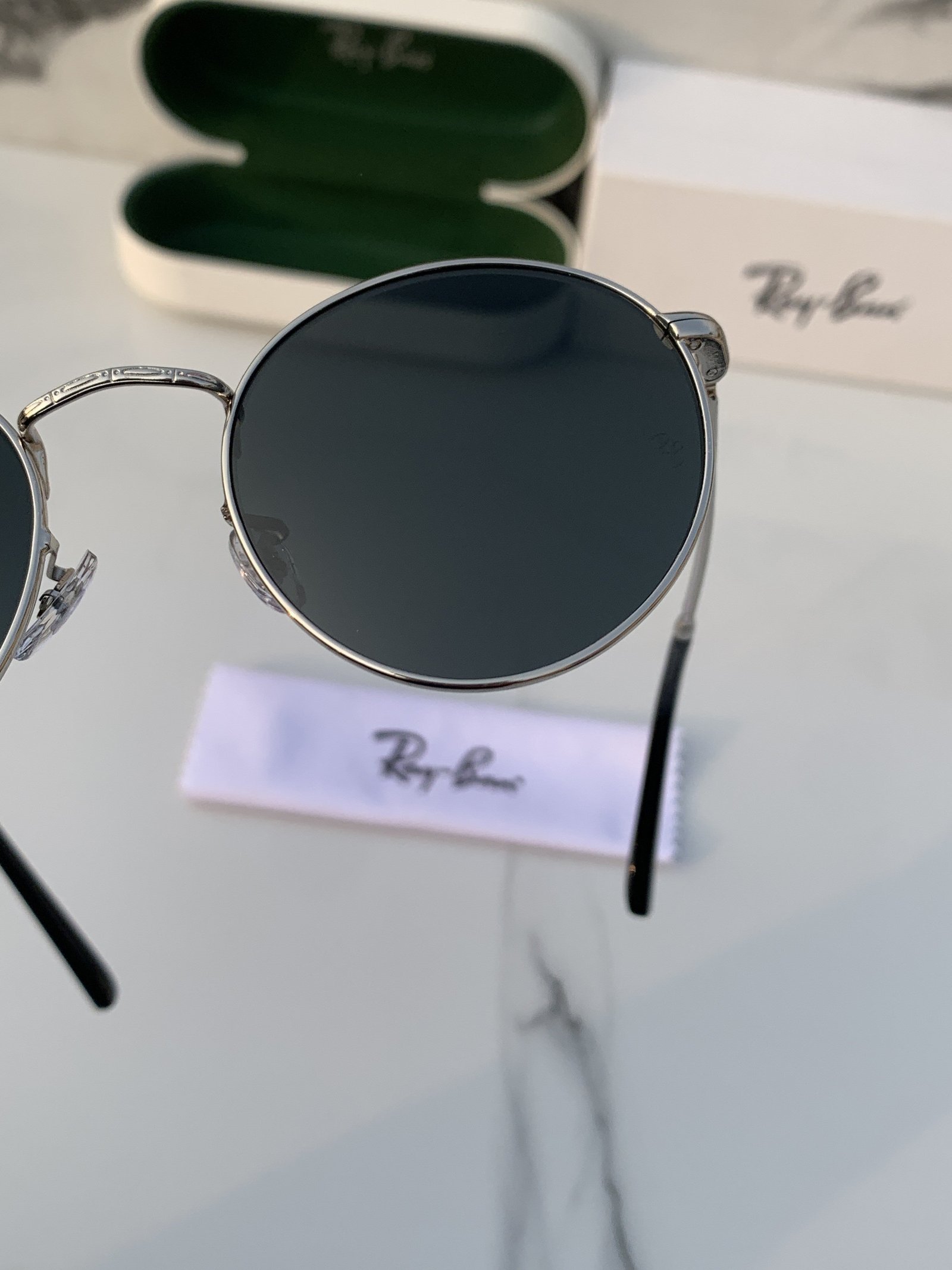 Branded Sunglasses RB 3637 silver black - Image 2