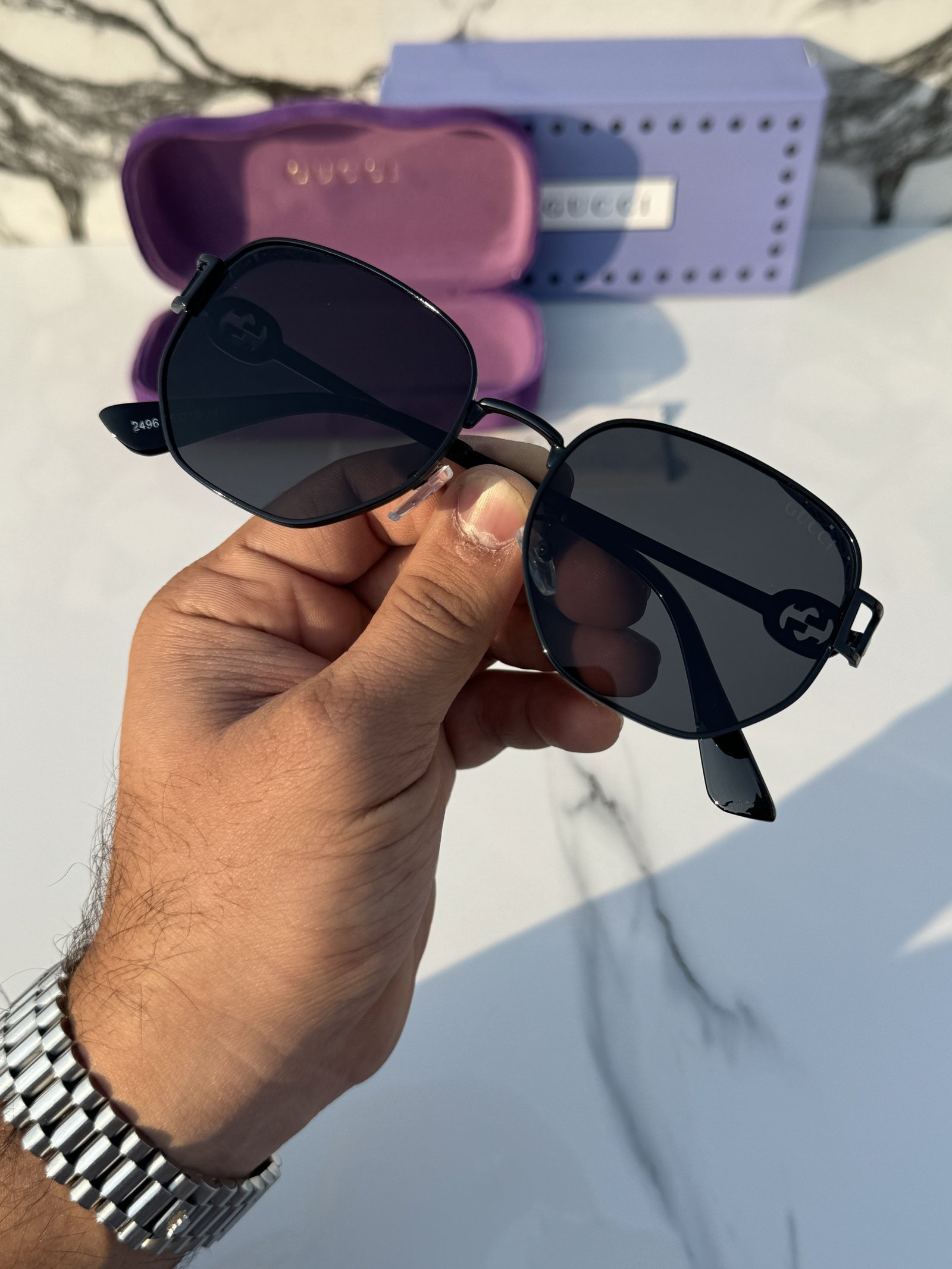 Branded Sunglasses 2496_full_black - Image 4