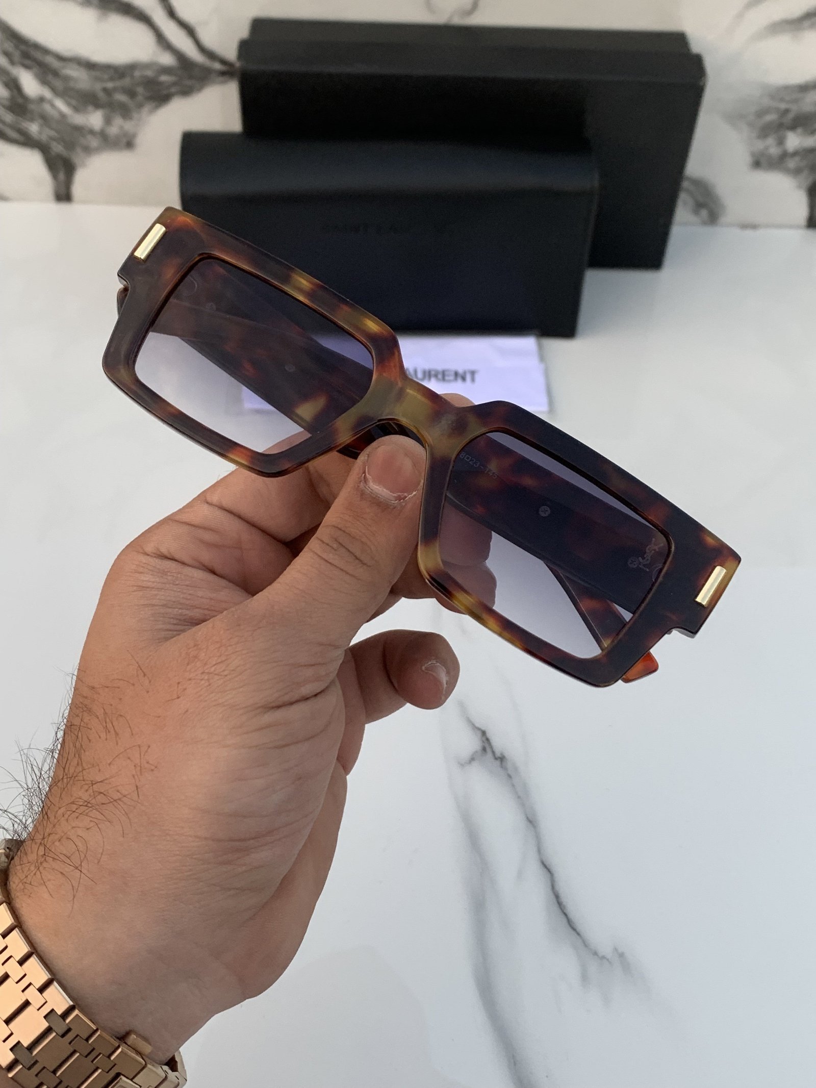 Branded YSNT Tiger Brown Sunglasses - Image 4