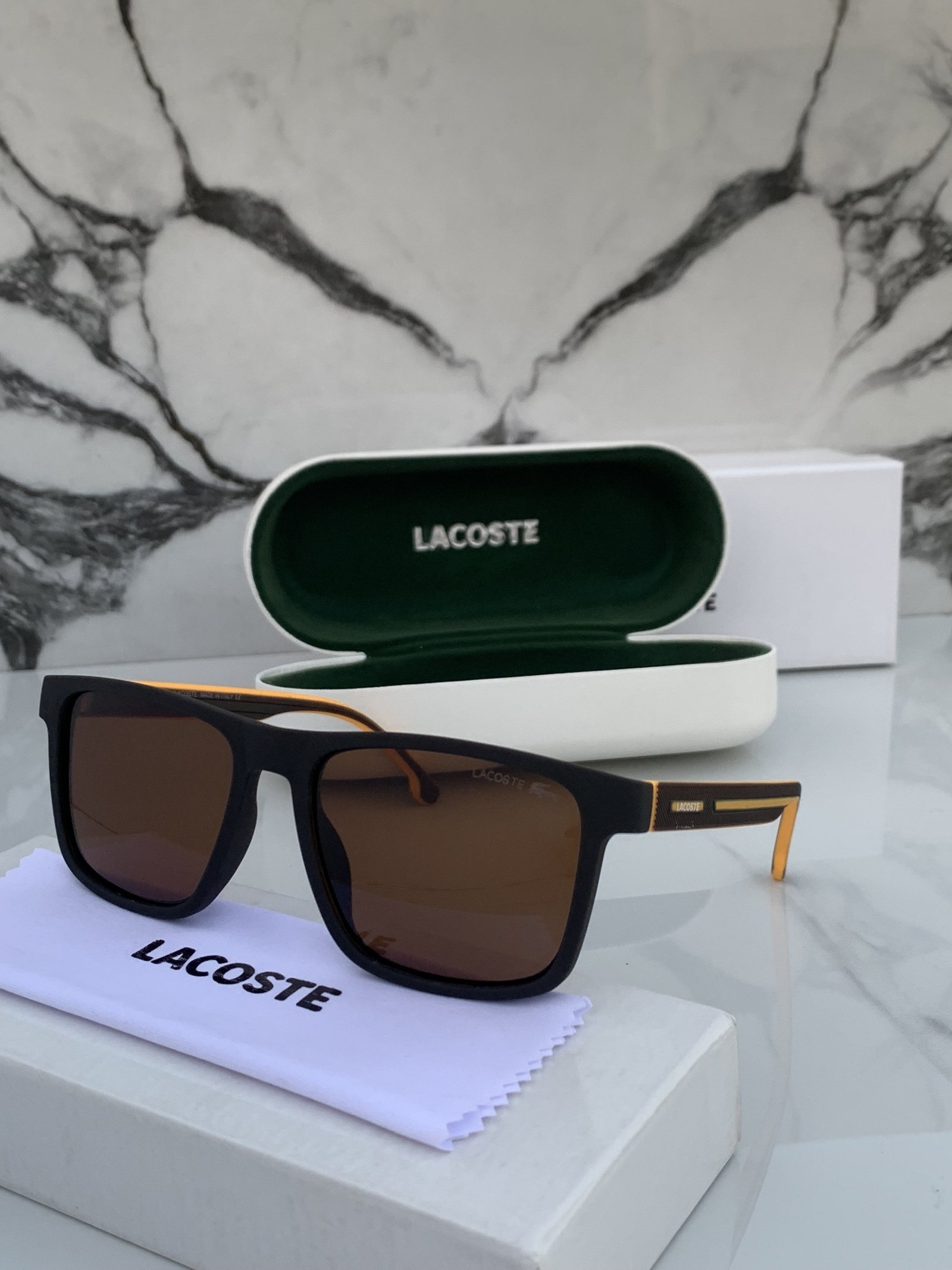 Branded LCOSTE Sunglasses Brown