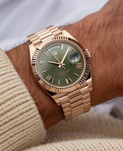 ROLEX DAY DATE PRIMIUM QUILTY WATCH - Image 3