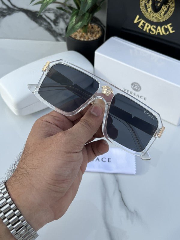 Branded Vce Logo Transparent White 192 Sunglasses - Image 2
