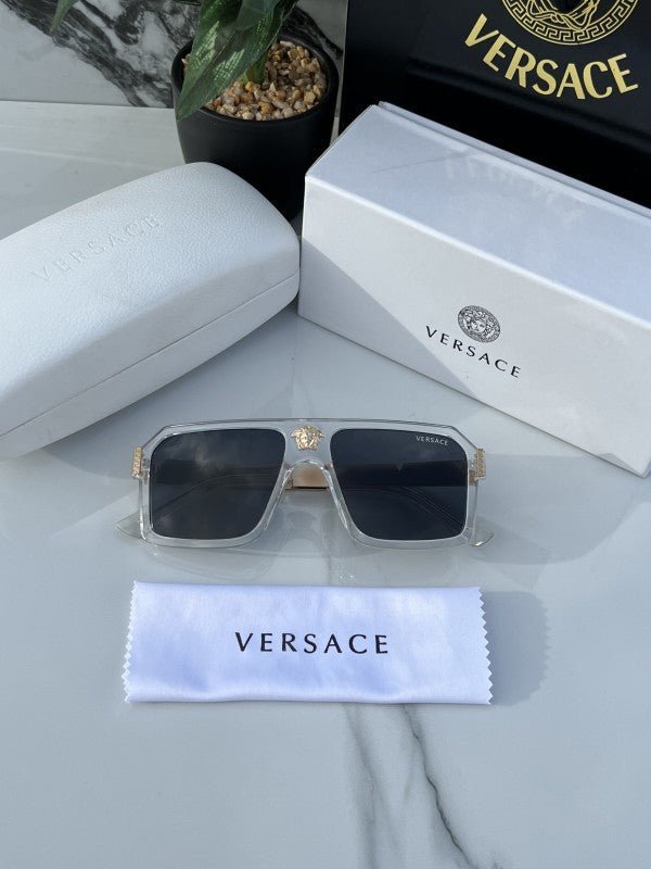 Branded Vce Logo Transparent White 192 Sunglasses - Image 3