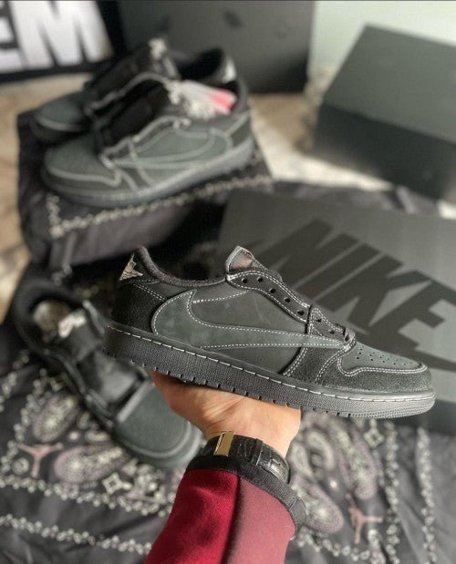 Branded AJ 1 Low Travis scott phantom Semi UA Shoes For Men's - Image 2