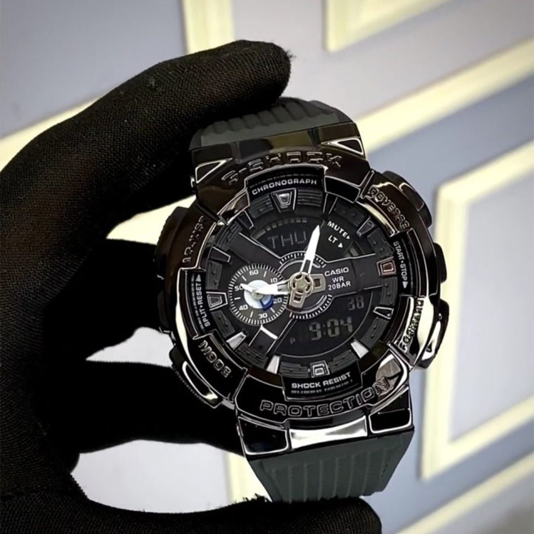 G-shock Stainless Steel Black Round Watch - Image 2