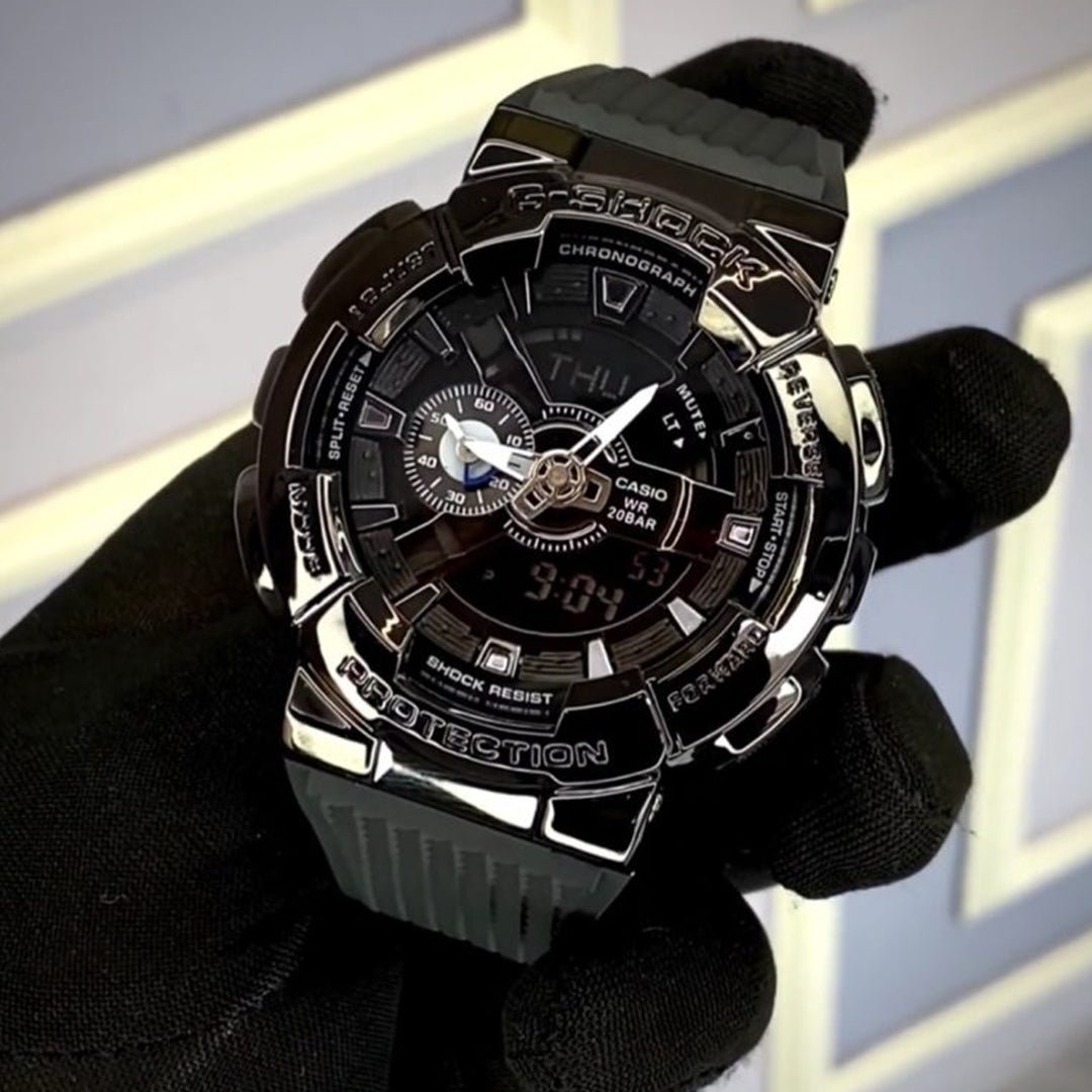 G-shock Stainless Steel Black Round Watch - Image 5