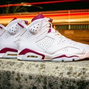 Branded Retro 6 Maroon