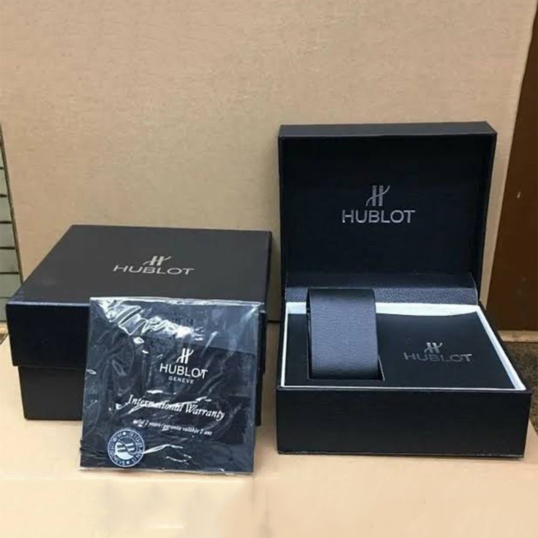Hublot Blue Leather Belt Watch - Image 2