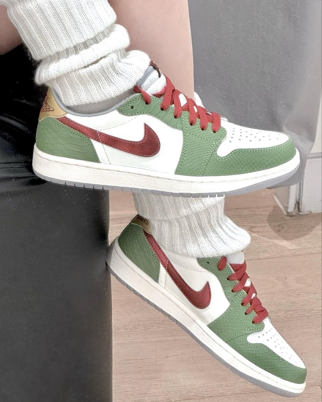 Branded AJ 1 Low Year of the Dragon For Men's" - Image 6