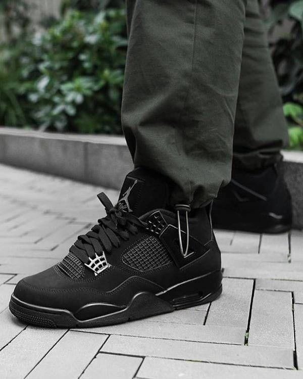 Branded Retro 4 Black Cat For Mens UA Quality (With Brand Box) - Image 3