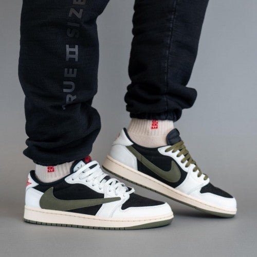 Branded Sneakers Travis Fragment Low Olive Green SEMI UA - Image 3