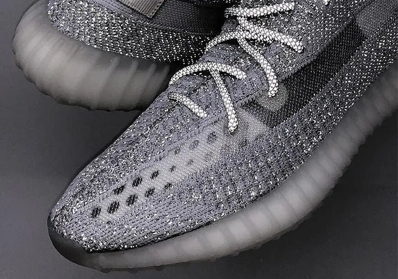 Branded Yezzy Sply 350 Full Black Reflective - Image 2