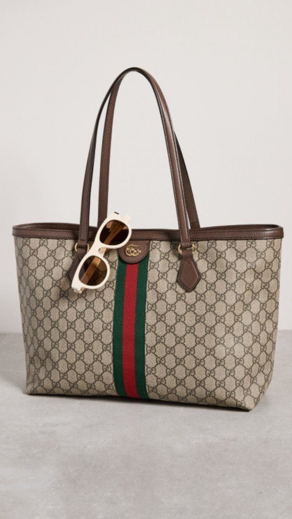 Gucci GG Supreme Ophidia Tote With Dust Bag*ππ― - Image 2