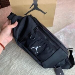 Air Jordan Fanny Bag Waist Pouch Unisex (Black-057)(LB)