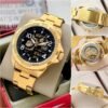 Fossil Automatic Skeleton Watch – Gold Stainless Steel Bracelet